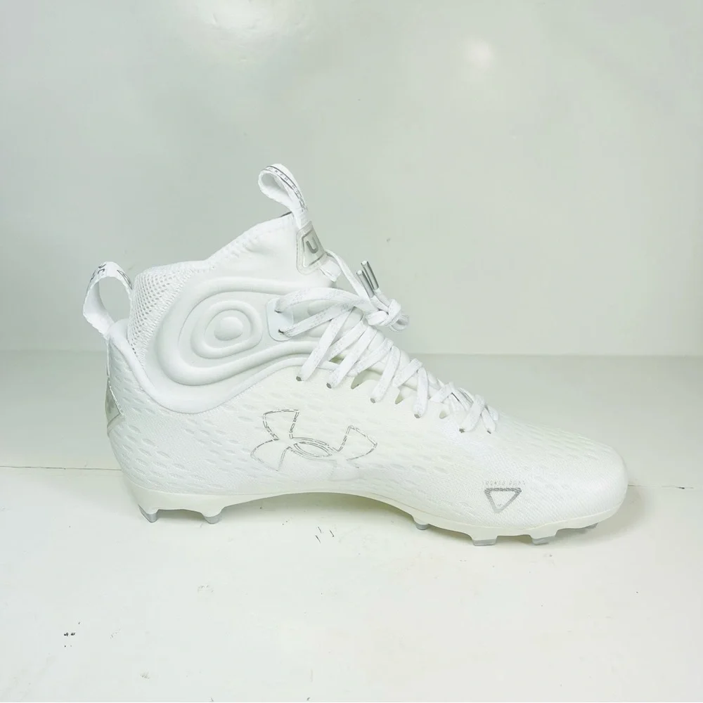 Under armour Sportlight Lux MC 2.0 Mens Football‎ Cleats White Size 11.5.